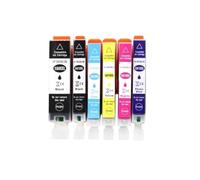 Cartucho De Tinta PGI-580 CLI-581 Compatible con Canon TS705 TR7550 | Compatible Con PGI-580/CLI-581,5 Colores,Compatible Con TS705 TR7550 8550 TS6150 8150(580 581-6color-1set)