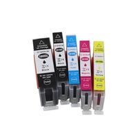 Cartucho De Tinta PGI580 CLI581 Compatible con Canon TR7550 TS6150 TS8150 | Compatible Con PGI-580/CLI-581, 5 Colores, Compatible Con TR7550/8550 TS6150/8150/8250, Alto Rendimiento(1Set (5Colors))