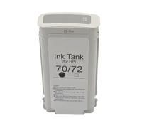 Cartucho de Tinta pigmentada Compatible con HP70 Designjet Z2100 Z3100 Z3200 Z5200 Z5400 Plotter C9449A C9448A(70LGY-Light Gray)