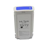 Cartucho de Tinta pigmentada Compatible con HP70 Designjet Z2100 Z3100 Z3200 Z5200 Z5400 Plotter C9449A C9448A(70B-Blue)