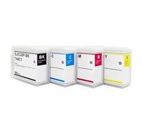 Cartucho de Tinta pigmentada Europa T44C1 T44C2 T44C3 T44C4, Compatible con Impresora de Etiquetas Epson SJIC36P CW-C6500AE 6500PE CW-C6500 CW-C6000(1SET(4PC))