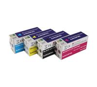 Cartucho de Tinta pigmentada SJIC22P de Europa, Compatible con Cartuchos de Tinta for Impresora de Etiquetas Epson TM-C3500 C3500 C33S020577 SJIC22P(K)(SJIC22P 4Color 1set)