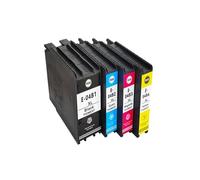 Cartucho de Tinta pigmentada T04A1 T04A2 T04B1 T04B2 T912XL, Compatible con impresoras Epson Workforce Pro WF-C8190 WF-C8690 WF-C8610(T04B1-T04B4-1SET)