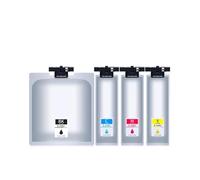 Cartucho De Tinta Pigmentada T05B1, T05B2, T05B3 Y T05B4 Compatible Con Epson WorkForce Pro WF-C878R, WF-C879R, C878R Y C879R Bolsa De Tinta For Impresora.(T05B1-T05B4 1SET)