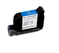 Cartucho de Tinta portátil JS10M, Secado rápido, ecosolvente, 600DPI, Altura de impresión, 12,7mm, Impresora de inyección de Tinta, Cartucho Compatible con Tinta Colorida(1 Yellow Ink)