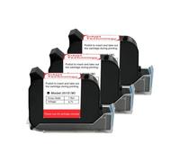 Cartucho de tinta portátil para impresora de inyección de tinta térmica de 12,7 mm, compatible con varios modelos, tinta negra solvente ecológica de secado rápido de 600 ppp, disponible en 1-10 unidad