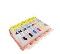 Cartucho de Tinta Recargable BCI-325 BCI-326 Compatible con Impresora IP4930 IX6530 MG5130 IP4830 MG5230 MX883 MX893 MG6130 MG6230 MG8230(Empty-6pcs)