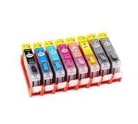 Cartucho de Tinta Recargable Compatible CLI-42 para Impresora Pro-100 100S con Chip desechable(Full Ink REFILLABLE)