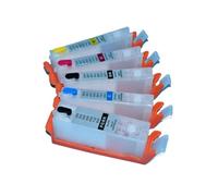 Cartucho de Tinta Recargable, Compatible con Canon, PGI-150 CLI-151 | chip ARC, 25ml PGI-150, 15ml CLI-151, MG5410 MG5510 IP7210 IX6810, PBK BK C M Y