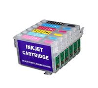 Cartucho de Tinta Recargable Compatible con Epson T0791 T0792 T0793 T0794 T0795 T0796 con Chip ARC