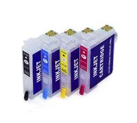 Cartucho de Tinta Recargable, Compatible con EPSON Workfore Pro Europe 34XL T3471-T3474 3725DWF 3720DWF WF3725 WF3720