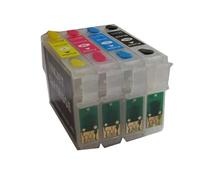 Cartucho de Tinta Recargable Compatible con Stylus T26 T27 TX106 TX117 TX119 TX109 C91 CX4300 con Chip de reinicio automático 92N 92 T0921N -924N