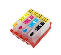 Cartucho de Tinta Recargable con Chip 4 Unidades 912 912XL Compatible con HP OfficeJet 8012 8014 8015 8017 8022 8023 8024 8025 8026 8028 8035(US-H-910)