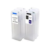 Cartucho de Tinta Recargable de 280ML, 6 uds., Compatible con HP70 con Chip de reinicio automático ARC para Plotter Designjet Z5400 Z 5400 70