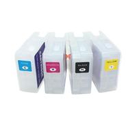 Cartucho de Tinta Recargable de 4 Piezas, Compatible con Epson SJIC35P for Impresora de Etiquetas ColorWorks CW-C6500 CW-CC6000 sin Chip