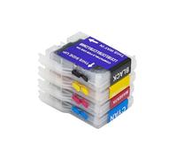 Cartucho de Tinta Recargable for impresoras BR/.Her LC10, LC37, LC51, LC57, LC960, LC970 y LC1000 (Compatible con DCP-130C, 135C, 150C, DCP-330C y MFC-235C/240C/260C).(Full Ink Cartridge)