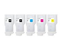 Cartucho de Tinta Recargable PFI-320 Compatible con impresoras TM-200 TM-205 TM-300 300ML 5 Colores sin Chips