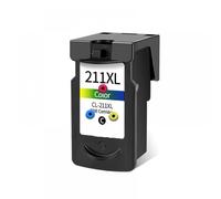 Cartucho de Tinta Recargable PG-210XL CL-211XL Compatible con IP2700 IP2702 MP240 MP250 MP260 MP270 MP320 MP495 MP480 MP490(CL)