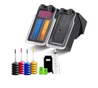 Cartucho de Tinta Recargable PG 510 CL 511, Compatible con Impresora Canon PG 510 XL CL511XL MP250 IP2700 MP480 MP490 MP230 MP280(510511 1Set 30ml4C)