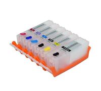 Cartucho de Tinta Recargable PGI 580 581 con Chips Permanente Funciona con TR705 TR7550 TR8550 TS6150 TS8150 TS9150 TS9155 Impresoras Alternativas compatibles(6Colors)