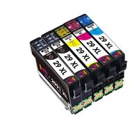 Cartucho de Tinta Recargable T2991 29XL Compatible con XP235 XP245 XP247 XP255 XP257 XP332 XP335 XP342(2BK 1C 1M 1Y T2991)