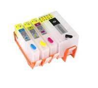 Cartucho de Tinta Recargable vacío 920XL, 4 Colores, 1 Juego, Compatible con Impresora 920 Officejet 6000 6500 6500A 7000 7500 7500A