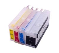 Cartucho de Tinta Recargable vacío con Chip ARC Compatible con HP 711 | Compatible con las impresoras HP Designjet T120 y T520.