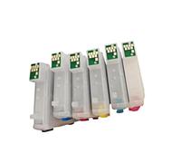 Cartucho de Tinta Recargable Vacío T0481 T0482 T0483 T0484 T0485 T0486 Compatible con Epson Stylus Photo RX500 RX600 R300 R300M R200 R220 R320 R340 RX620