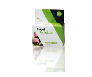 Cartucho de tinta reciclado karkemis hp nº305 xl alta capacidad/ negro