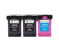 Cartucho De Tinta Rellenable 305XL. Compatible Con HP 305 DeskJet 2710, 2720, 4110, 4120, 4130, ENVY 6010, 6020, 6030 Y 6420.(2BK 1C)