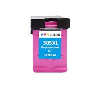 Cartucho De Tinta Rellenable 305XL. Compatible Con HP 305 DeskJet 2710, 2720, 4110, 4120, 4130, ENVY 6010, 6020, 6030 Y 6420.(1C)