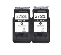 Cartucho De Tinta Remanufacturado 275XL, 276XL, PG, 275 CL, 276 XL, PG275 CL276, Impresoras Compatible con Canon TS3522, TS3520 Y TR4720.(2BK)