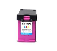 Cartucho de Tinta remanufacturado 302XL Compatible con Varias impresoras, Incluidas 1110 3639 3831 3630 4650 4525 4527(1PACK Color)