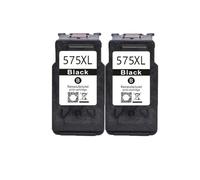 Cartucho De Tinta Remanufacturado 575 XL, 576 XL, PG575 CL576, PG-575 CL-576, Compatible con Canon TS3550i, TS3551i, TR4750i Y TR4751i.(2BK)