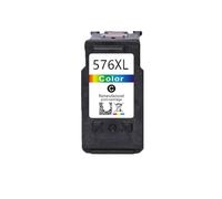 Cartucho De Tinta Remanufacturado 575 XL, 576 XL, PG575 CL576, PG-575 CL-576, Compatible con Canon TS3550i, TS3551i, TR4750i Y TR4751i.(1C)