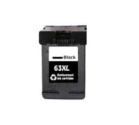 Cartucho de Tinta remanufacturado Compatible con 63 63XL para los Modelos 3830 5255 5258 4520 4512 4513 4516 1112 1110 3630 3632 3634 2130 2132(1BLACK)