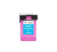 Cartucho de Tinta remanufacturado Compatible con 662 XL para Modelos Deskjet 1015 1515 2515 2545 2645 3545 4510 4515 4516 4518(1PCS Color)