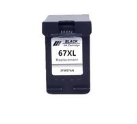 Cartucho de Tinta remanufacturado Compatible con Repuesto para Impresora 67 67XL 67 2732 2755 6052 6058 6075 4152 4155 4158(1BK)