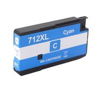 Cartucho De Tinta Remanufacturado Para Impresoras De Inyección De Tinta 712XL 3ED71A 3ED67A Compatible Con HP DesignJet T210, T230, T250 Y T650 Impresoras(712XL Cyan)