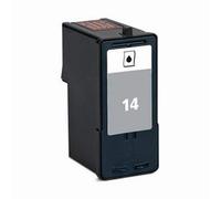 Cartucho DE Tinta REMANUFACTURADO para LEXMARK 14XL Negro 18C2090E