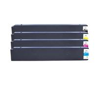 Cartucho de Tinta remanufacturado T858 T8581 Compatible con Workforce Enterprise WF-C20590 WF-C20590 D4TWF(One Set 4 Colors)