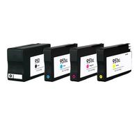 Cartucho DE Tinta REMANUFACTURADO TINTENMEER 950 951 950XL 951XL Compatible con IMPRESORAS 8100 8600 8600PLUS 8610 8620 251DW 276DW(2 Set)