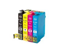 Cartucho de Tinta Repuesto T18XL (T1811-T1814) 18XL Compatible con Impresora Epson Expression Home XP-102 XP-202 XP-205 XP-302 XP-305 XP-402 XP-405 XP-415(1SET)