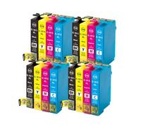 Cartucho de Tinta Repuesto T18XL (T1811-T1814) 18XL Compatible con Impresora Epson Expression Home XP-102 XP-202 XP-205 XP-302 XP-305 XP-402 XP-405 XP-415(4SET)