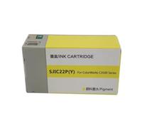 Cartucho de Tinta SJIC22P SJIC22 22P, Compatible con Impresora Epson TM-C3500 C3500(1PC-Y)