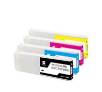 Cartucho De Tinta SJIC30P Compatible con Epson TM-C7500G C7500GE C7500G | E-312, chip incluido, capacidad de 300 ml, versión europea, tinta pigmentada(1set)