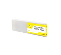 Cartucho De Tinta SJIC30P Compatible con Epson TM-C7500G C7500GE C7500G | E-312, chip incluido, capacidad de 300 ml, versión europea, tinta pigmentada(SJIC30P(Y))