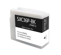 Cartucho de Tinta SJIC36P T44C1, 1~12 Uds., Compatible con EPSON CW-C6000Ae C6000Pe C6500Ae C6500Pe, Tinta pigmentada for Impresora de Etiquetas a Color(BK)