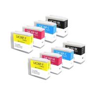Cartucho de Tinta SJIC36P T44C1, 1~12 Uds., Compatible con EPSON CW-C6000Ae C6000Pe C6500Ae C6500Pe, Tinta pigmentada for Impresora de Etiquetas a Color(2set)