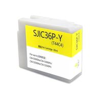 Cartucho de Tinta SJIC36P T44C1, 1~12 Uds., Compatible con EPSON CW-C6000Ae C6000Pe C6500Ae C6500Pe, Tinta pigmentada for Impresora de Etiquetas a Color(Y)